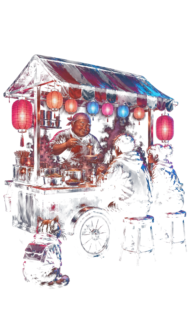 The Midnight Noodle Cart