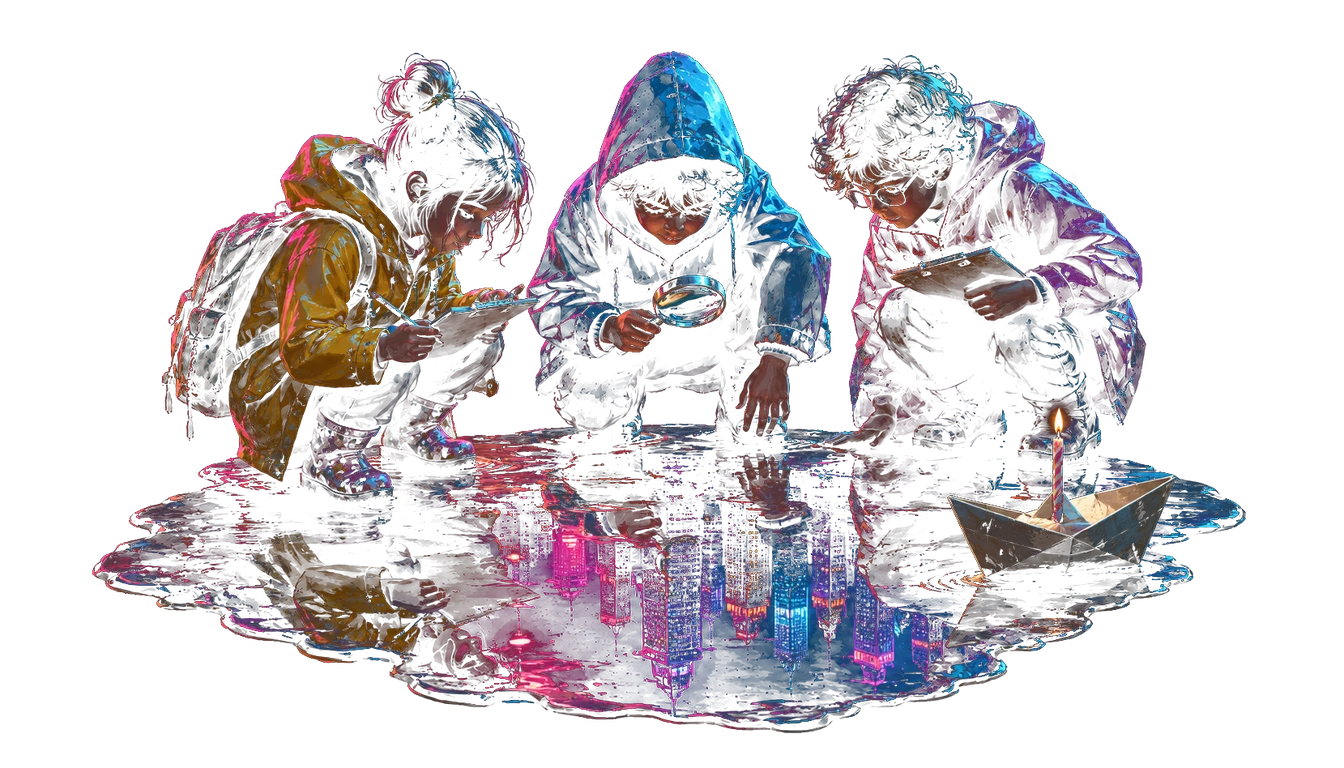 The Puddle Cartographers