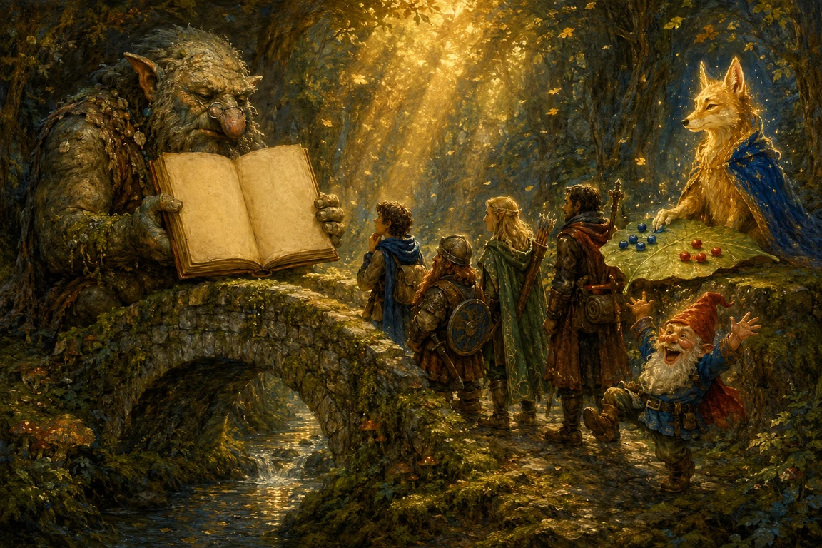 The Toll of Three Riddles