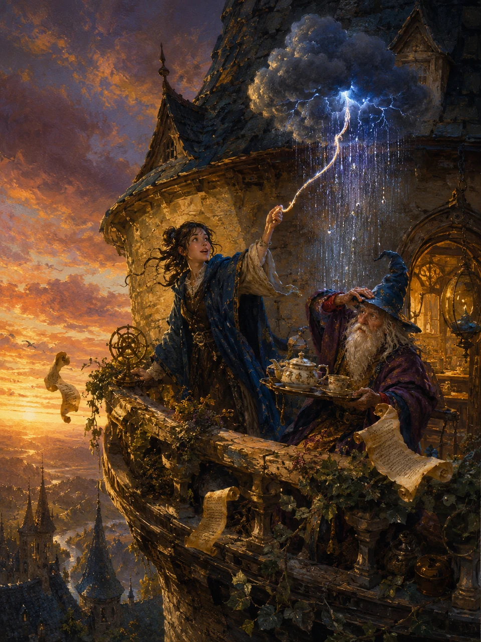 The Apprentice's First Storm