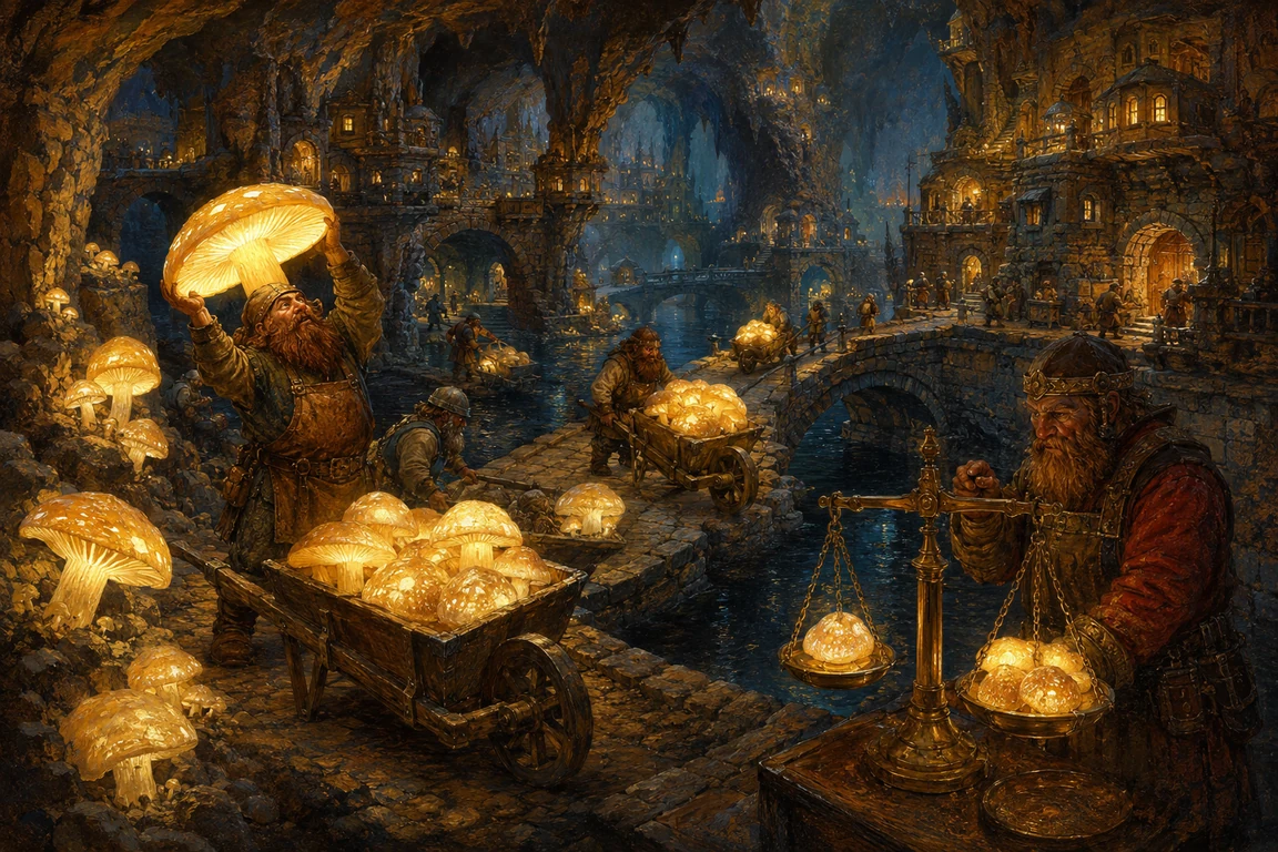 The Mushroom Lanterns