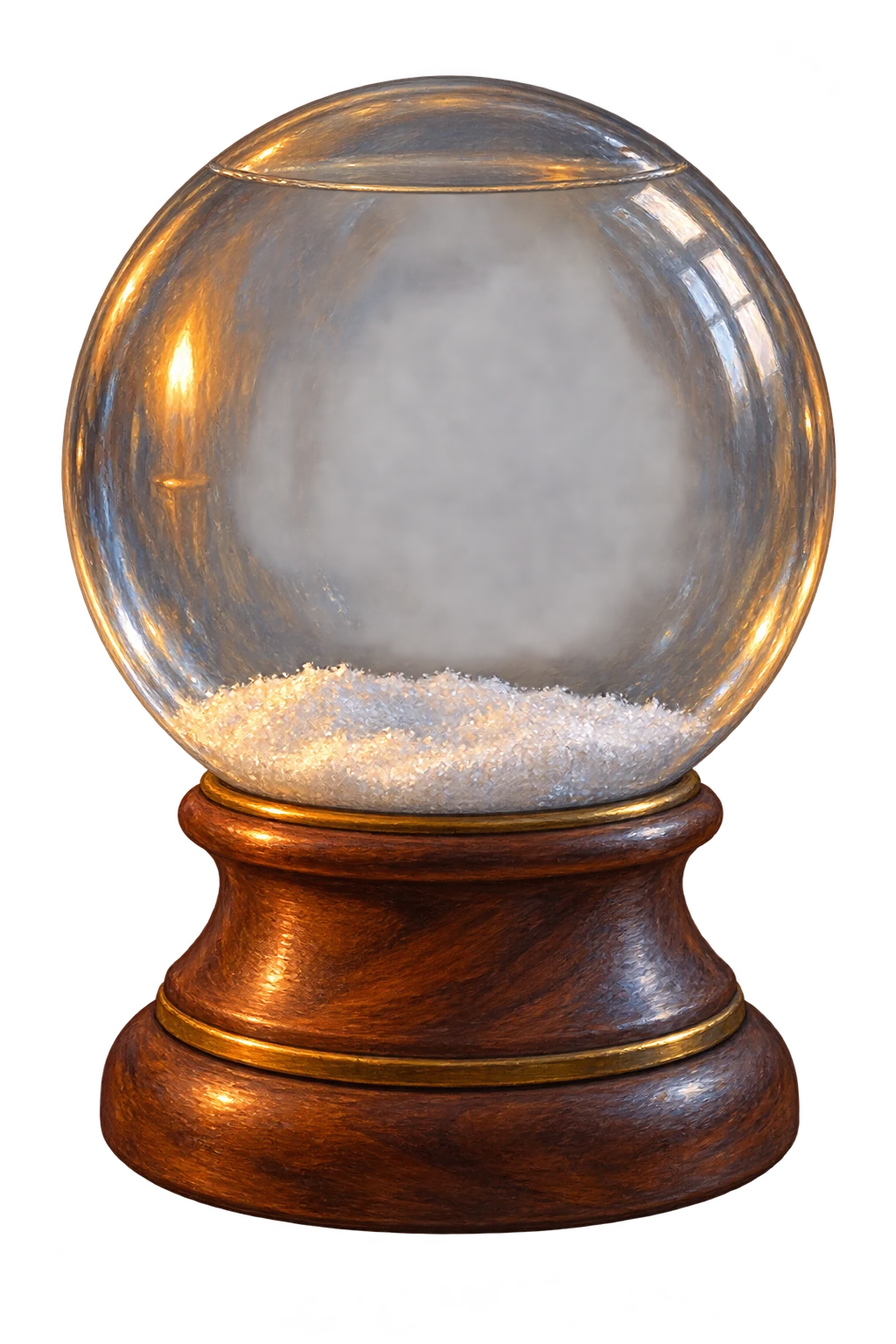 a snow globe