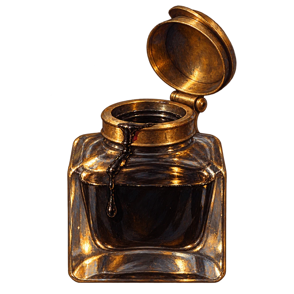 an inkwell